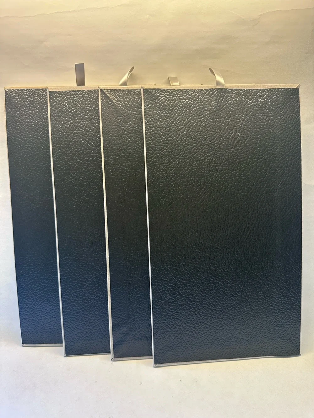 4 Grey Gray Faux Suede Flat Counter Pad Jewelry Display Photography 12 x 6.75